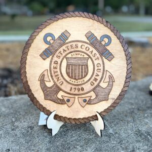 M COAST GUARD 10 INCH ROUND