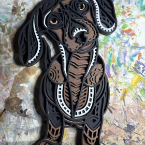 DACHSHUND 17 X 10