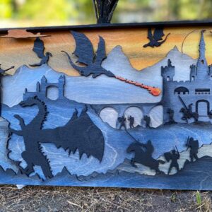 HAUNTED MANSION 18 X 24