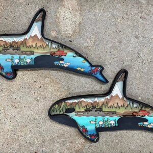 KILLER WHALE 19.5 X 9.5