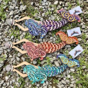 MERMAID FUSSIA 19 X 8