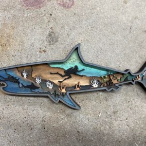 OCEAN BOTTOM SHARK 19 X 7