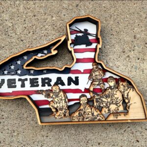 VETERAN SOLIDER 15 X 10